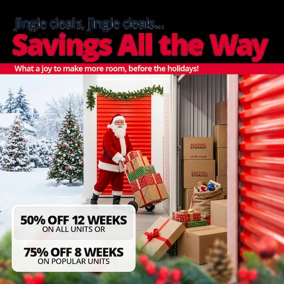 Sentinel Storage - Whitecourt Promotion